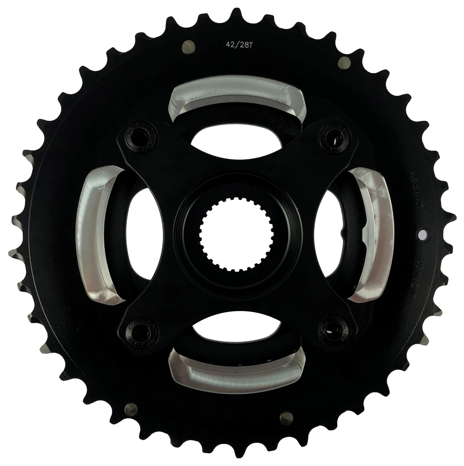 Giant - Double Plateau 42 / 28 Dents Avec Spider Pour Quick E+ 2 Giant - Double Plateau 42 / 28 Dents Avec Spider Pour Quick E+ – Image 2