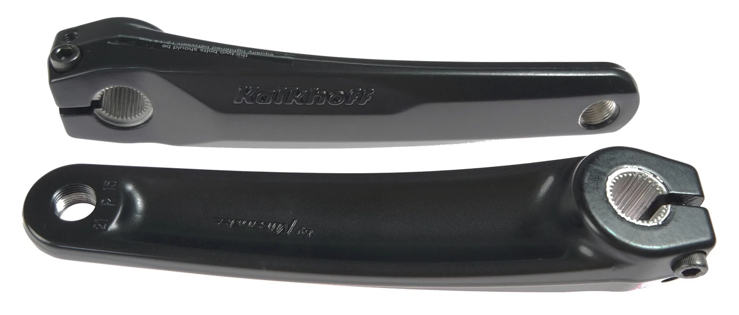 Kalkhoff - Jeu De Deux Manivelles Pour Vélo électrique - Noir 1 Kalkhoff - Jeu De Deux Manivelles Pour Vélo électrique - Noir